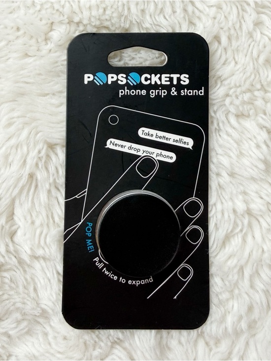 PopSocket Other - PopSockets Black Phone Grip and Stand with Expanding Kickstand